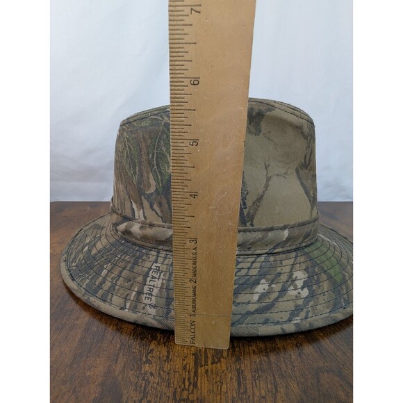 Vintage Realtree Camo Fedora Bush Hat Cap YA Youngan Outdoor Hunting Clean Mens - Picture 14 of 14